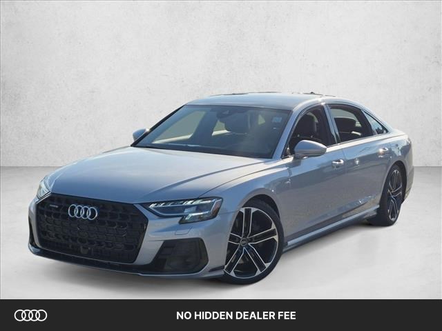 Florett Silver Metallic 2026 Audi A8 Sedan All-Wheel Drive Automatic