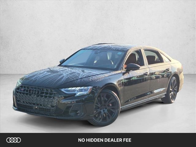 Sebring Black Crystal Effect 2027 Audi S8 Sedan All-Wheel Drive Automatic
