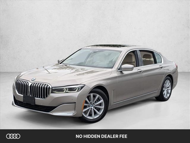 Cashmere Silver Metallic 2020 BMW 7 Series Sedan Rear-Wheel Drive 8-Speed Automatic