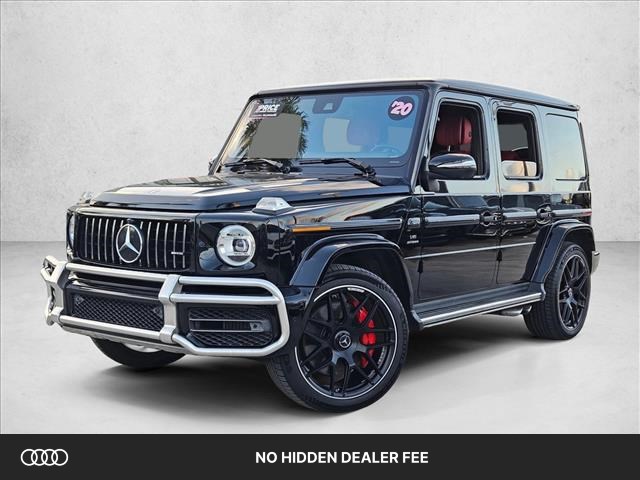 White 2020 Mercedes-Benz G-Class AMG G 63 4MATIC SUV / Crossover All-Wheel Drive Automatic