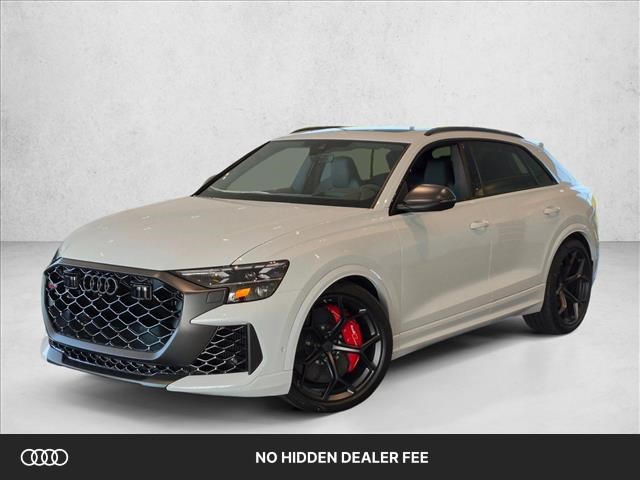 Glacier White Metallic 2026 Audi RS Q8 SUV / Crossover All-Wheel Drive Automatic