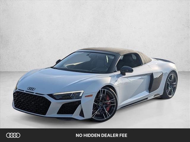 Suzuka Gray Metallic 2020 Audi R8 quattro V10 Performance Spyder AWD Convertible All-Wheel Drive 7-Speed Automatic