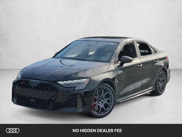Mythos Black Metallic 2026 Audi RS 3 Sedan All-Wheel Drive Automatic