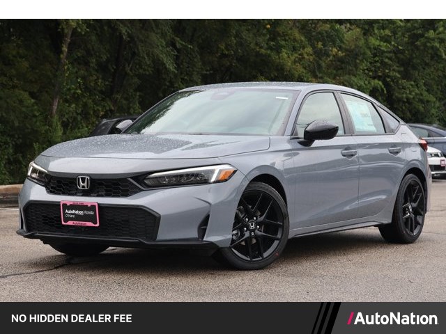Urban Gray Pearl 2026 Honda Civic Hatchback Hatchback Front-Wheel Drive Continuously Variable Transmission