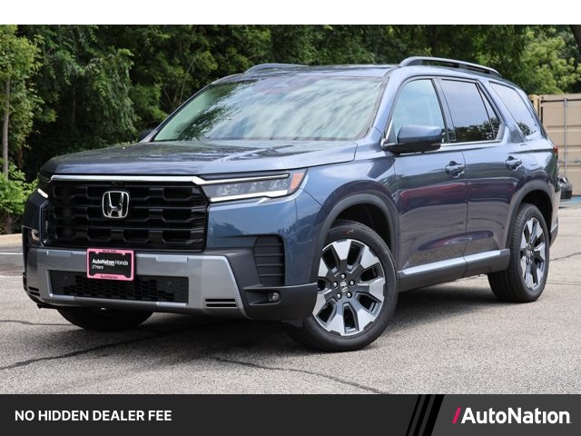 Smoke Blue Pearl 2026 Honda Pilot SUV / Crossover All-Wheel Drive Automatic
