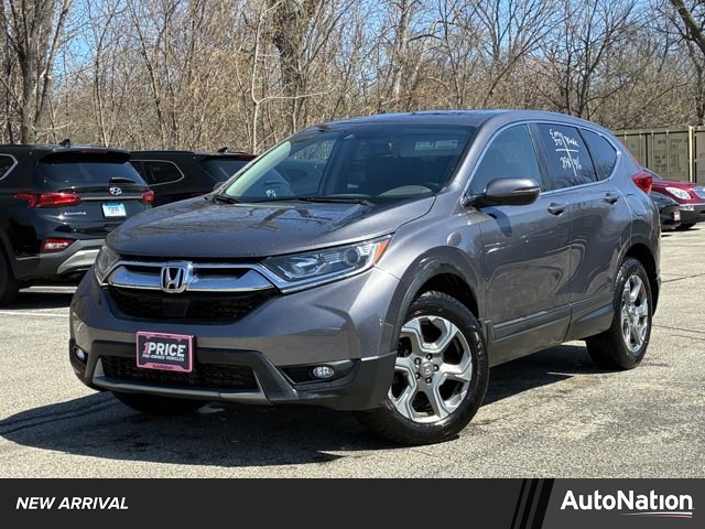 Gray (Modern Steel Metallic) 2018 Honda CR-V EX-L AWD SUV / Crossover All-Wheel Drive Automatic