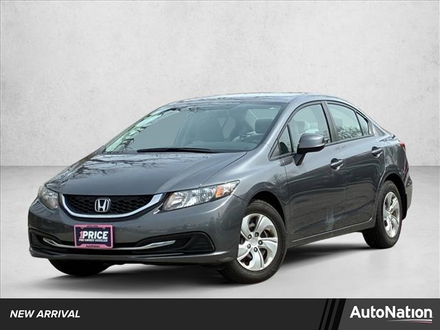 2013 Honda Civic LX Sedan Front-Wheel Drive 5-Speed Automatic