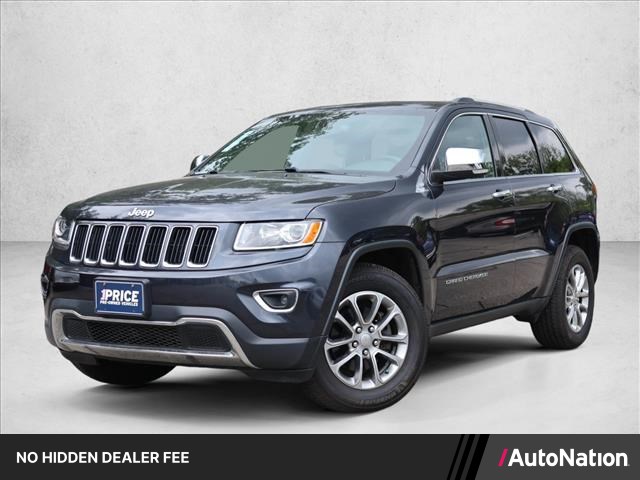 Gray (Maximum Steel Metallic Clearcoat) 2015 Jeep Grand Cherokee SUV / Crossover Four-Wheel Drive 8-Speed Automatic