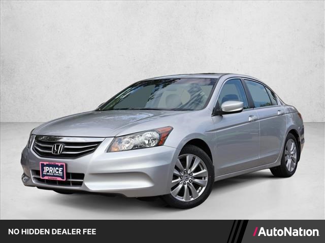 Silver 2012 Honda Accord Sedan Front-Wheel Drive 5-Speed Automatic