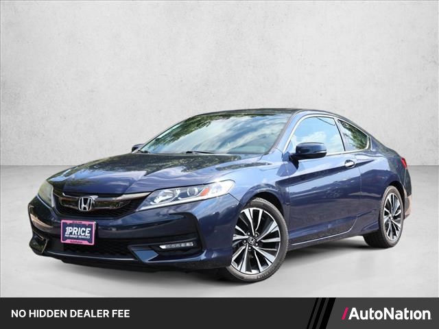 Deep Blue Opal Metallic 2016 Honda Accord Coupe Coupe Front-Wheel Drive Automatic