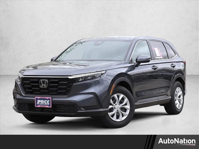 Gray 2025 Honda CR-V LX AWD SUV / Crossover All-Wheel Drive Automatic