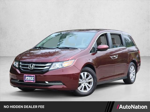 Red (Deep Scarlet Pearl) 2016 Honda Odyssey Minivan Front-Wheel Drive Automatic
