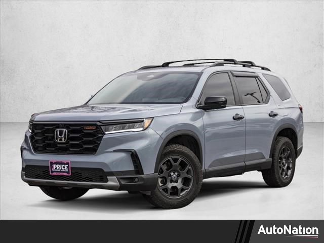 Sonic Gray Pearl 2024 Honda Pilot TrailSport AWD SUV / Crossover All-Wheel Drive Automatic