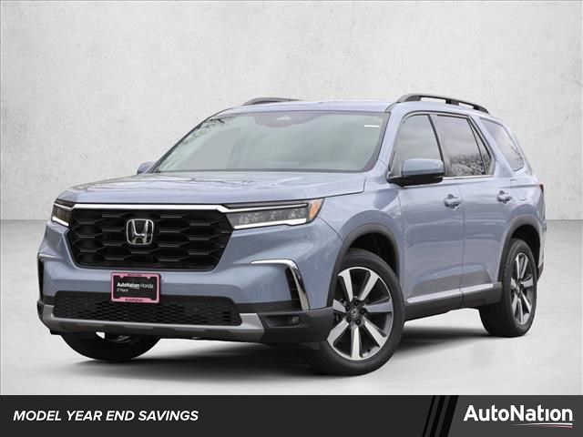 Sonic Gray Pearl 2025 Honda Pilot Touring AWD SUV / Crossover All-Wheel Drive Automatic