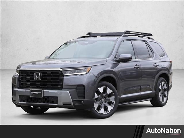 Gray (Modern Steel Metallic) 2026 Honda Pilot Elite AWD SUV / Crossover All-Wheel Drive Automatic