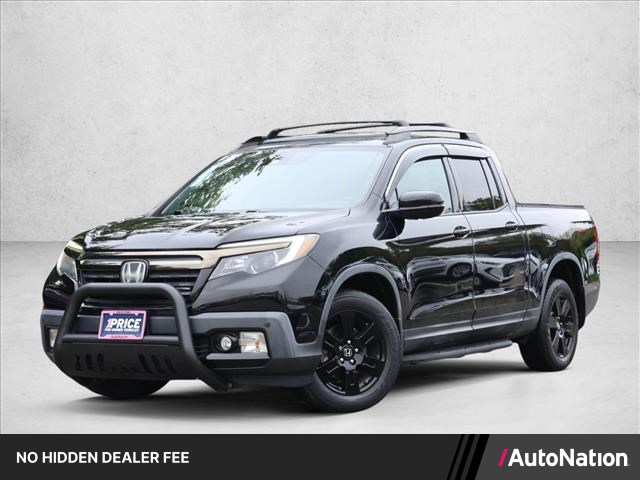 Crystal Black Pearl 2017 Honda Ridgeline Pickup Truck All-Wheel Drive 6-Speed Automatic