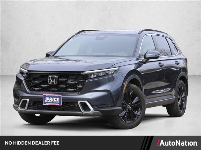 Meteorite Gray Metallic 2025 Honda CR-V Hybrid Sport Touring AWD SUV / Crossover All-Wheel Drive Automatic