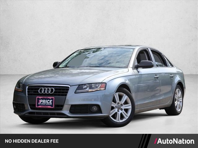 Ice Silver Metallic 2010 Audi A4 Sedan All-Wheel Drive 6-Speed Manual
