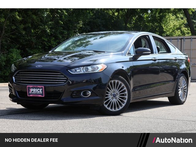 Tuxedo Black Metallic 2014 Ford Fusion Sedan Front-Wheel Drive 6-Speed Automatic