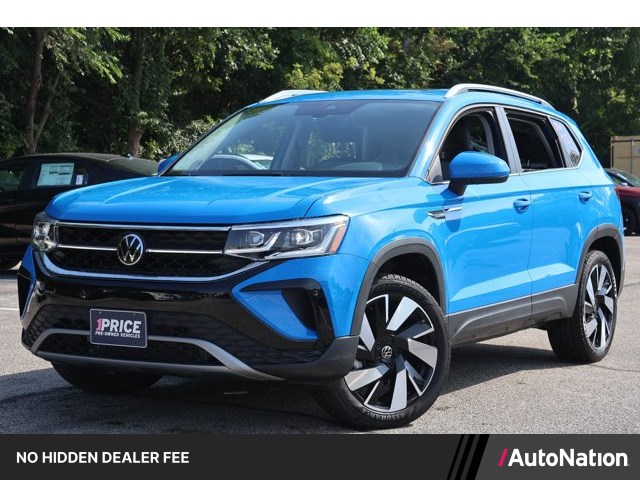 Cornflower Blue 2024 Volkswagen Taos SUV / Crossover All-Wheel Drive Automatic