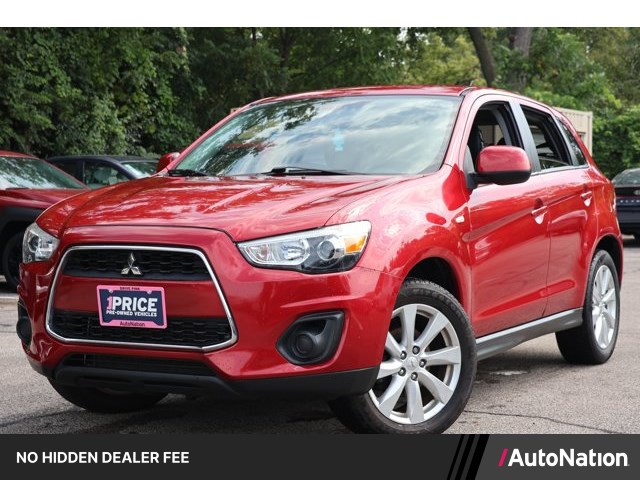 Rally Red Metallic 2014 Mitsubishi Outlander Sport SUV / Crossover Front-Wheel Drive Automatic
