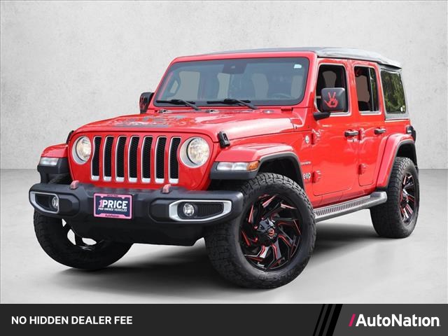 Firecracker Red Clearcoat 2021 Jeep Wrangler SUV / Crossover Four-Wheel Drive 8-Speed Automatic