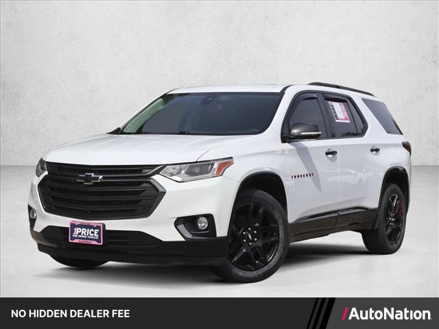 Summit White 2018 Chevrolet Traverse SUV / Crossover Four-Wheel Drive 9-Speed Automatic