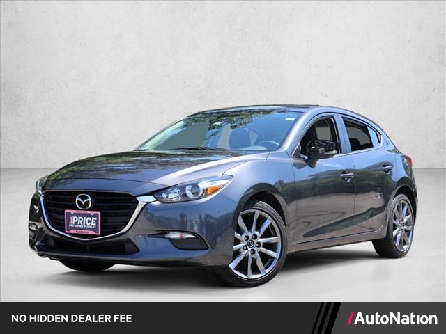 Machine Gray Metallic 2018 Mazda MAZDA3 Hatchback Front-Wheel Drive Automatic