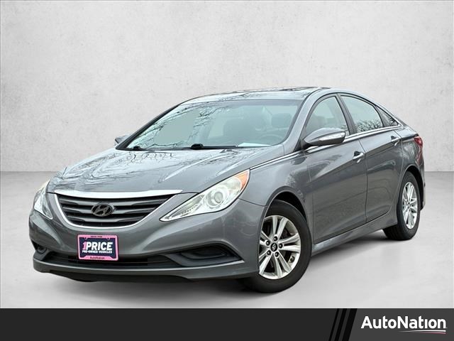 Harbor Gray Metallic 2014 Hyundai Sonata GLS FWD Sedan Front-Wheel Drive Automatic