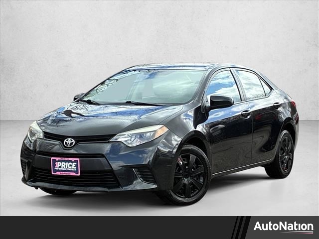 Black Sand Mica 2014 Toyota Corolla LE Sedan Front-Wheel Drive Automatic