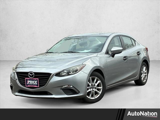 Liquid Silver Metallic 2016 Mazda MAZDA3 i Sport Sedan Front-Wheel Drive Automatic