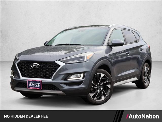 Coliseum Gray 2019 Hyundai Tucson SUV / Crossover All-Wheel Drive Automatic