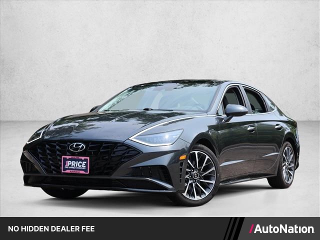 Portofino Gray 2023 Hyundai Sonata Sedan Front-Wheel Drive Automatic