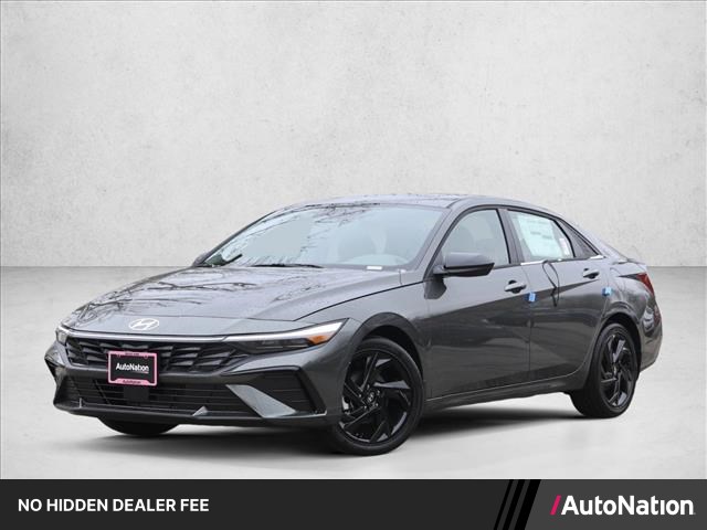 Amazon Gray 2026 Hyundai Elantra Sedan Front-Wheel Drive Automatic