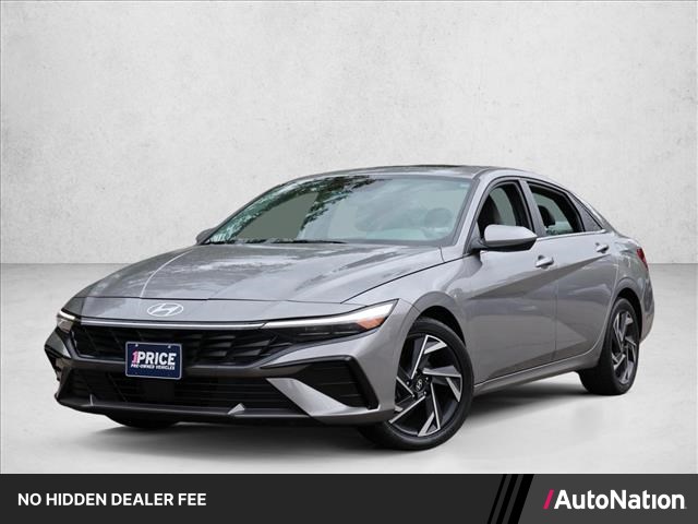 Fluid Metal 2024 Hyundai Elantra Sedan Front-Wheel Drive Automatic