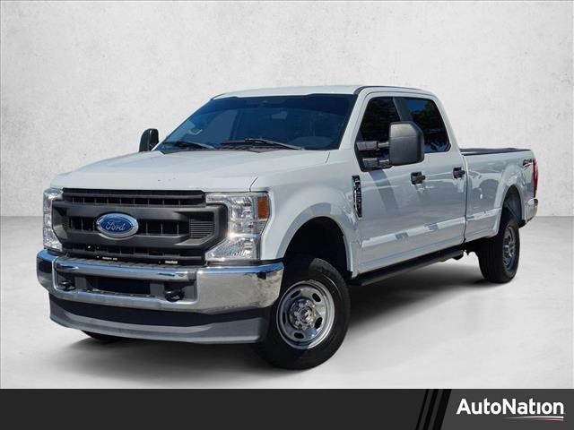 Oxford White 2021 Ford F-250 Super Duty XL Crew Cab 4WD Pickup Truck Four-Wheel Drive 6-Speed Automatic