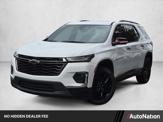 Summit White 2023 Chevrolet Traverse Premier FWD SUV / Crossover Front-Wheel Drive 9-Speed Automatic