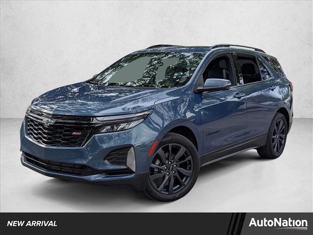 Lakeshore Blue Metallic 2024 Chevrolet Equinox RS with 1RS FWD SUV / Crossover Front-Wheel Drive 6-Speed Automatic