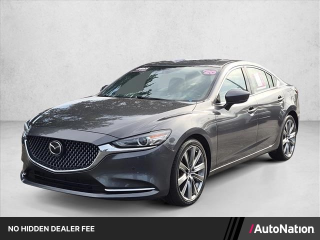 Machine Gray Metallic 2020 Mazda MAZDA6 Sedan Front-Wheel Drive Automatic