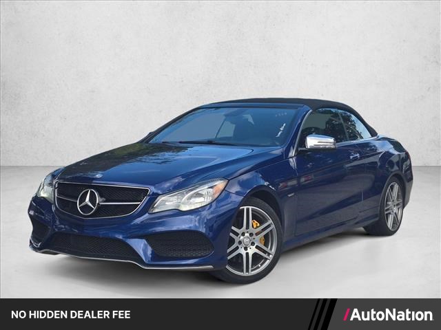 2017 Mercedes-Benz E-Class Azul Descapotable Tracción trasera Automática