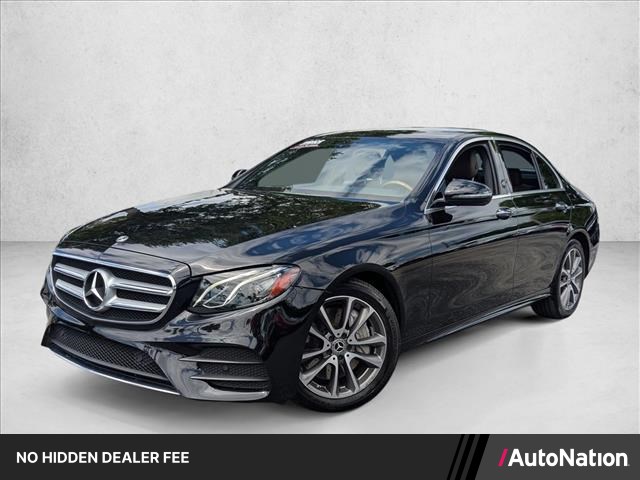 Black 2019 Mercedes-Benz E-Class Sedan All-Wheel Drive Automatic