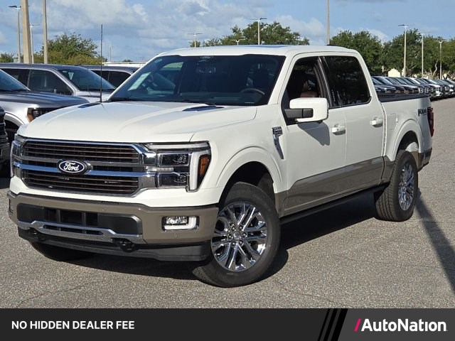 Star White Metalli 2026 Ford F-150 Pickup Truck Four-Wheel Drive Automatic
