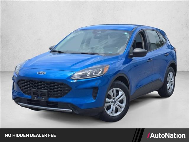 Velocity Blue Metallic 2020 Ford Escape SUV / Crossover Front-Wheel Drive 8-Speed Automatic