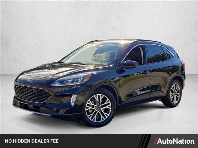 Agate Black Metallic 2021 Ford Escape SUV / Crossover Front-Wheel Drive Automatic