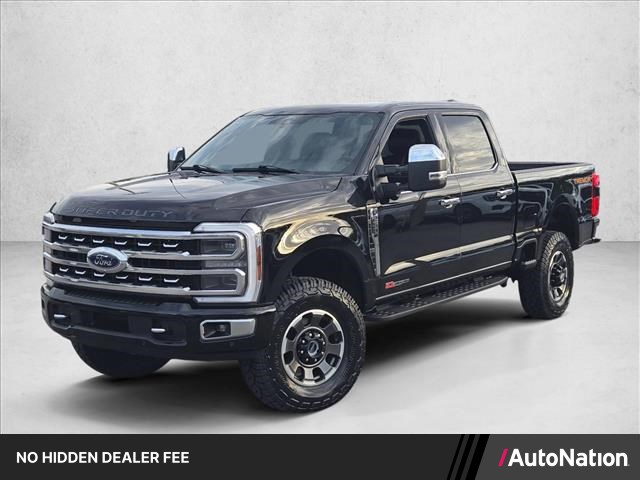 Agate Black Metallic 2024 Ford F-250 Super Duty Pickup Truck Four-Wheel Drive Automatic