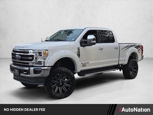 Oxford White 2021 Ford F-250 Super Duty Pickup Truck Four-Wheel Drive Automatic