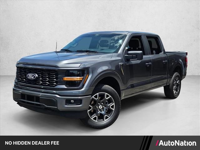 Carbonized Gray Metallic 2025 Ford F-150 Pickup Truck Four-Wheel Drive Automatic