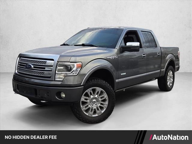 Sterling Gray Metallic 2013 Ford F-150 Pickup Truck Four-Wheel Drive 6-Speed Automatic