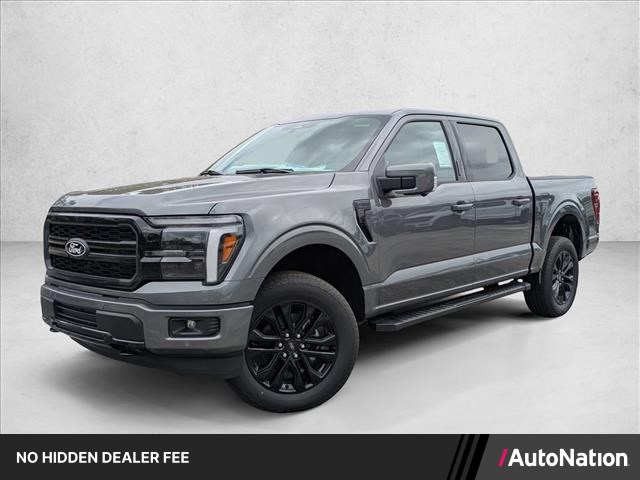 Carbonized Gray Metallic 2026 Ford F-150 Lariat SuperCrew 4WD Pickup Truck Four-Wheel Drive Automatic