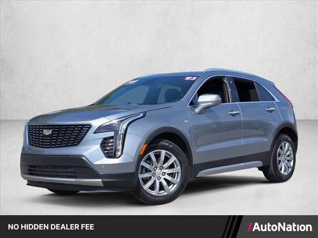 Argent Silver Metallic 2023 Cadillac XT4 Premium Luxury FWD SUV / Crossover Front-Wheel Drive 9-Speed Automatic